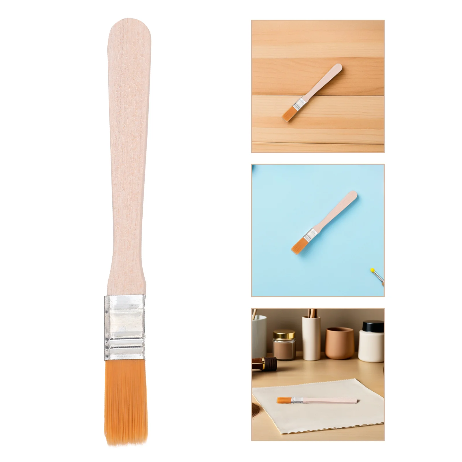 

Nylon Board Brush Heavy Duty Paint Scrub Brush Cleaning Tool for Surfaces Durable Nylon Bristles for Coating Application Work