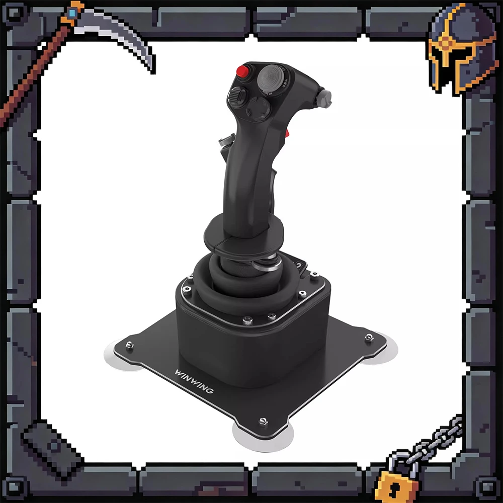 WINCTRL Orion 2 Game Rocker Cam Slide Rail Structure Radiation Anti Slip Joint Flight Rocker Compatible Movable Force Sensing