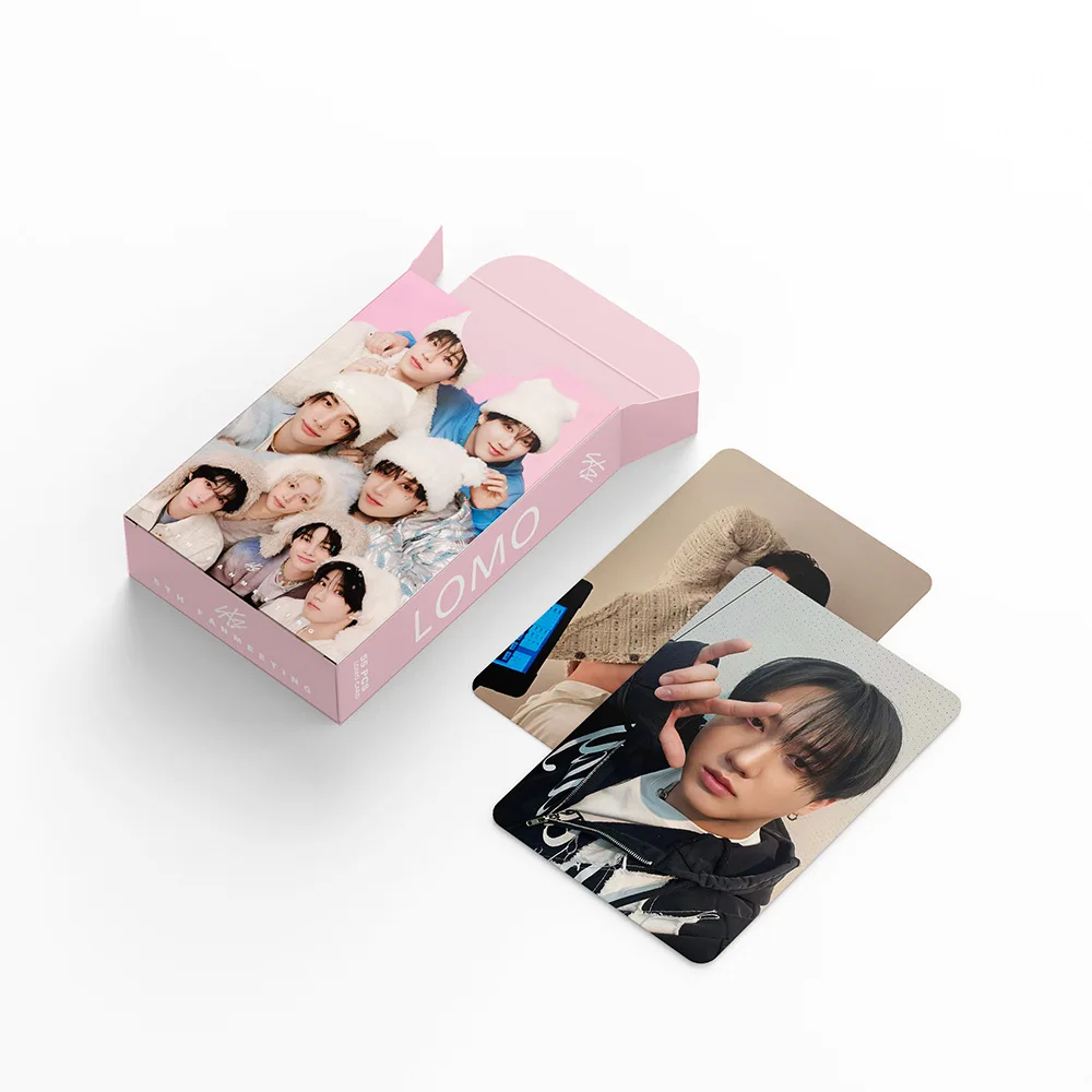 55 قطعة/المجموعة Kpop ألبوم صور SKZ'S ساعة لي تعرف Hyunjin Changbin Lomo بطاقات الصور المشجعين جمع عالية الجودة HD بطاقة بريدية #3