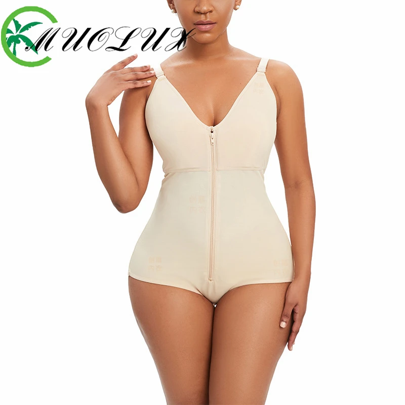 Fajas Colombianas Women's Slimming Underwear Bodysuit Corset Body Shaper Waist Shaper Shapewear Tummy Control Jumpsuit Female