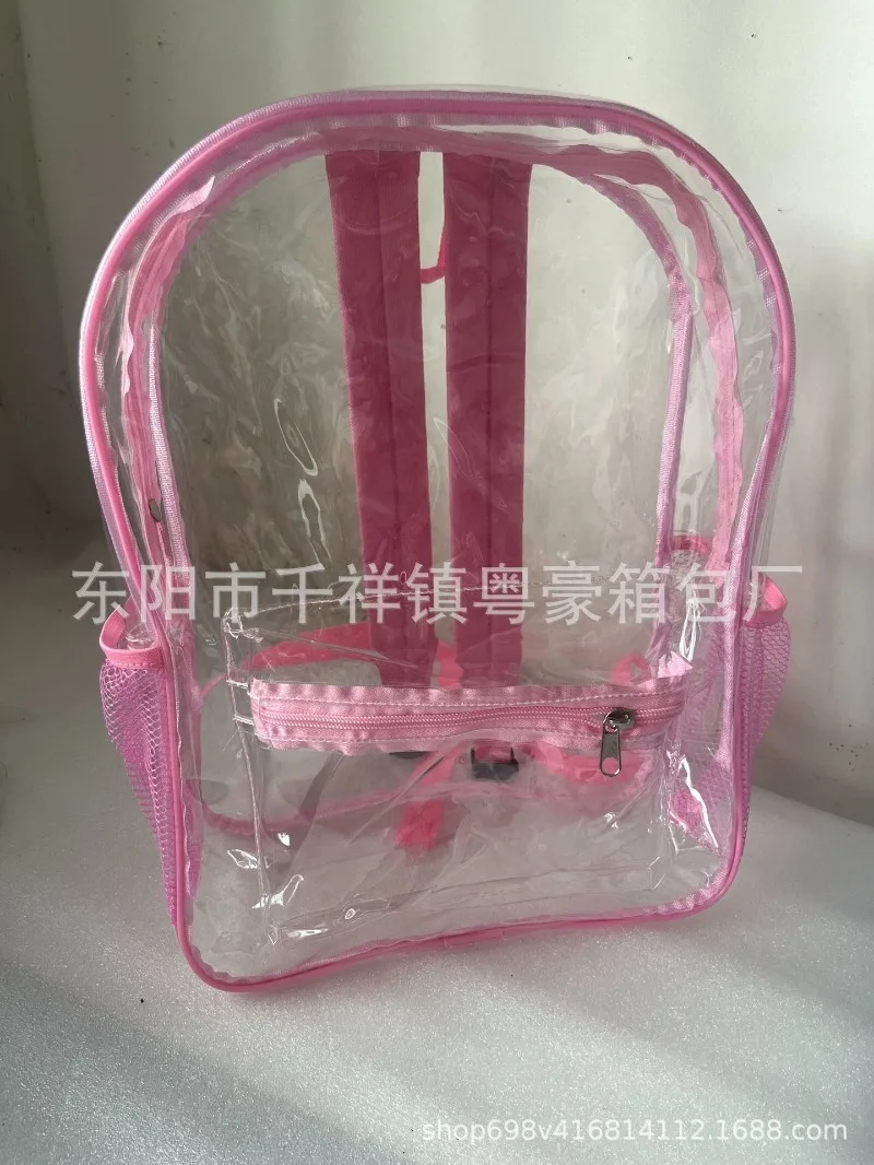 

Backpack Women Accessories Large Capacity Versatile Transparent Shoulders Student Supplies Strolling Kawaii Girl Gift Wholesale