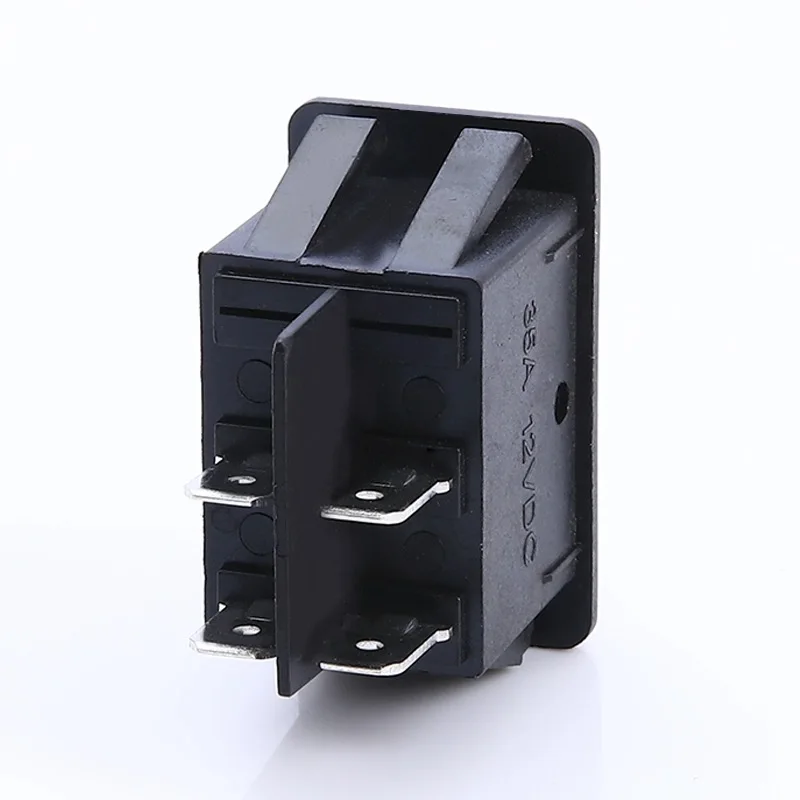 1pcs KCD4 Rocker Switch ON-OFF 2 Position 4 Pins LED push button 12v 35A automobile refitting fog lamp switch with light