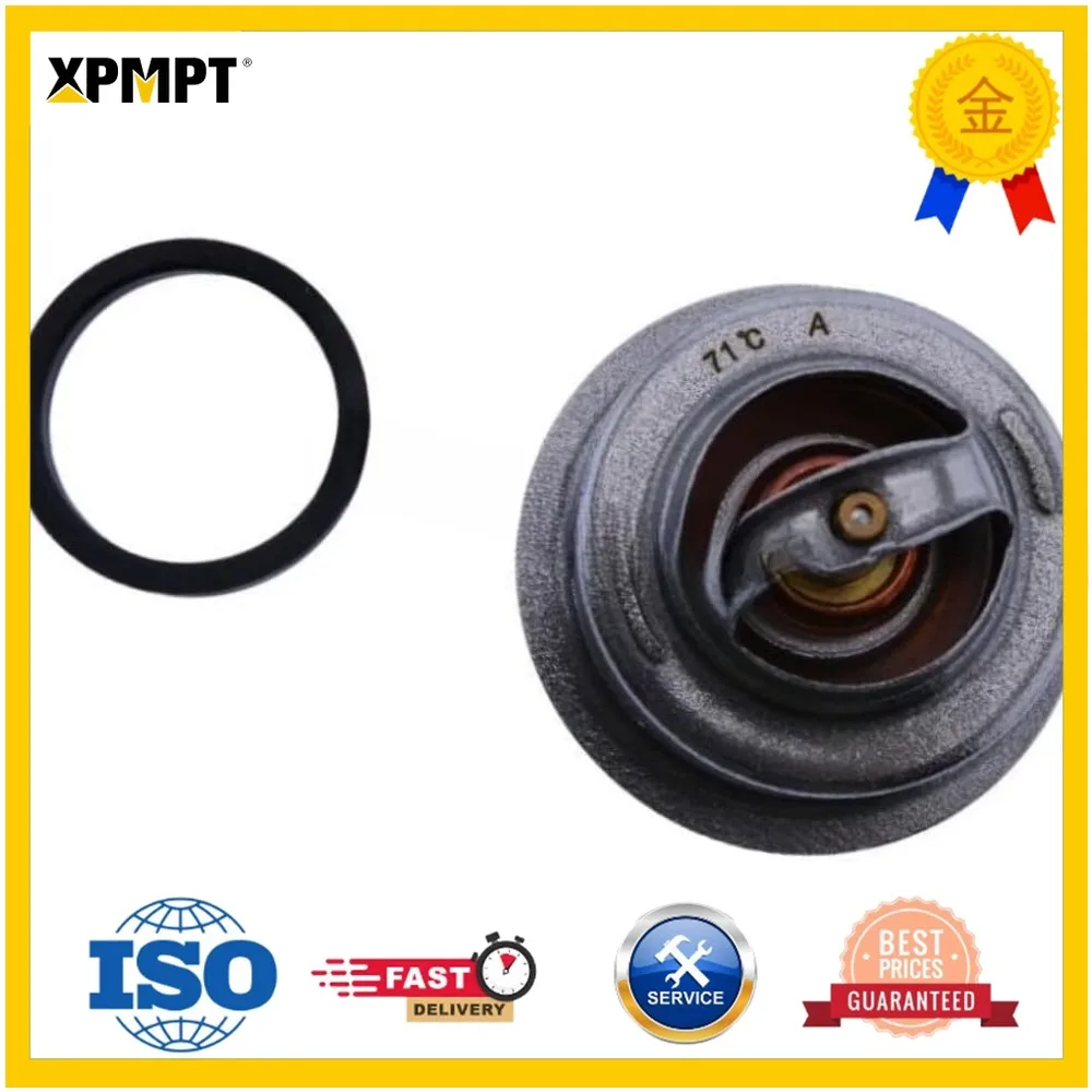 71℃ Thermostat 5I-8010 5I8010 For Mitsubishi Engine S6KT S6K for Caterpillar CAT Excavator E120B E312 E200B