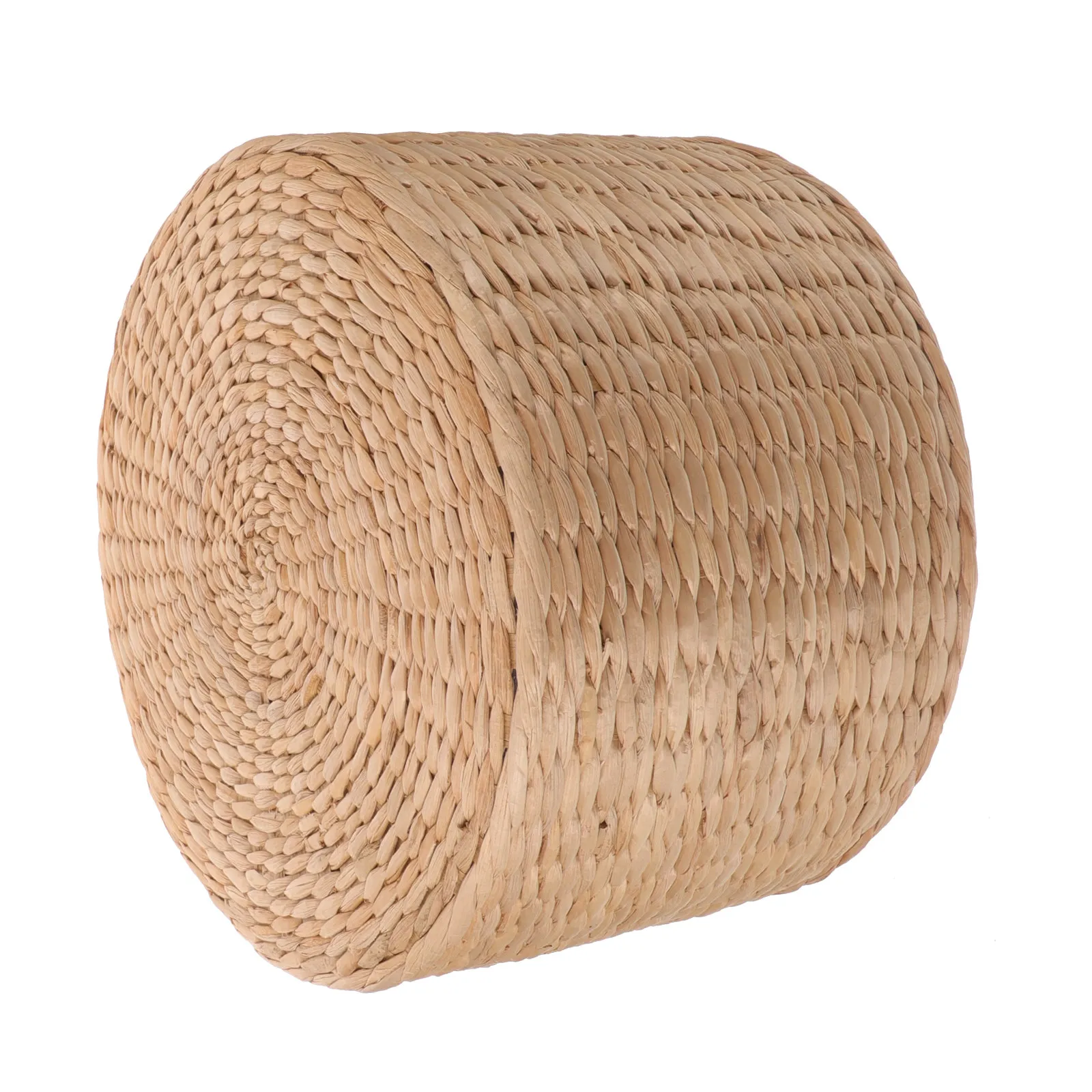 

Childrens Woven Grass Stool for Shoe Changing Garden Outdoor Use Lightweight Handmade Small Step Stool Multi Functional Kids