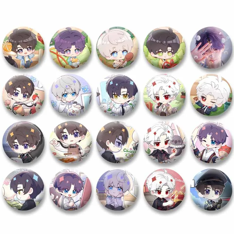 

Game Peripheral Love and Deepspace Brooch Cute Funny Cartoon Boys Badge for Backpack Clothing Accessories Jewelry Pin Toys Gifts