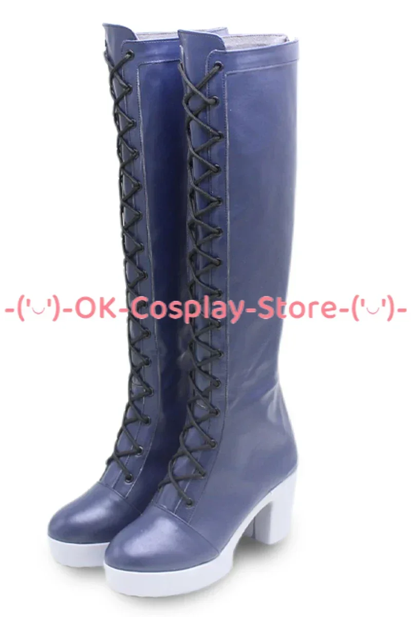 NIKKE-Chaussures de cosplay diesel de la déesse de la victoire, bottes de cosplay de jeu d'anime, accessoires de carnaval d'Halloween, chaussures en PU sur mesure