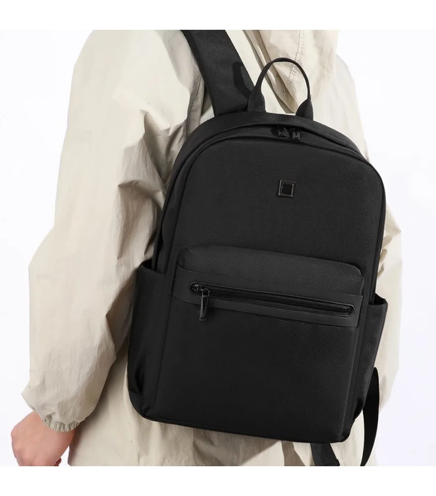Student schoolbag advanced sense multi-functional commuter backpack backpack large capacity casual and light