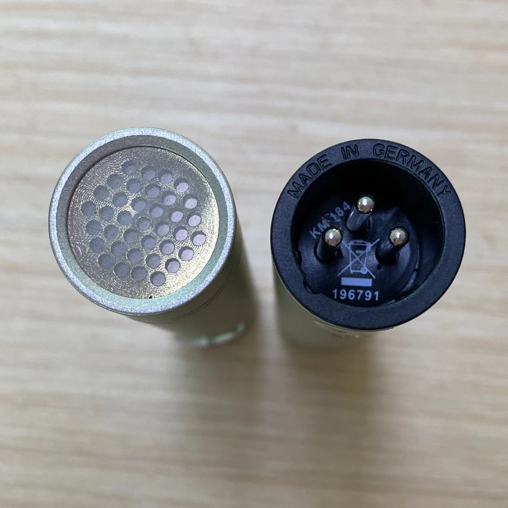 KM184 miniature microphone km 184 Stereo Set Instrument Cardioid Mic Small diaphragm condenser microphone KM184 KM185 KM183
