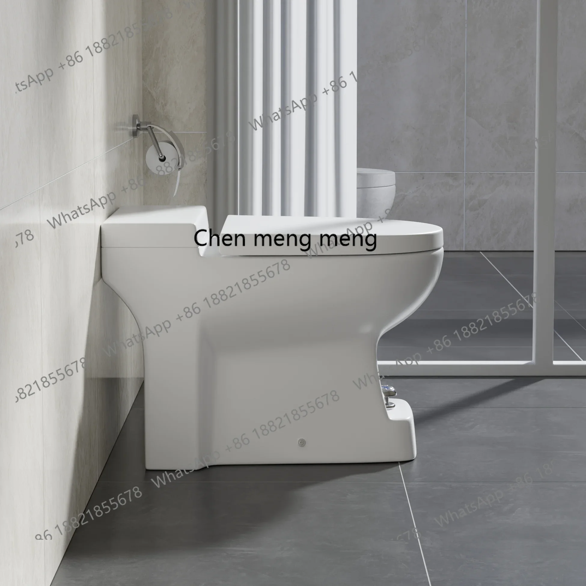 

Toilet anti-household tankless bathroom straight flush household deodorant ceramic toilet