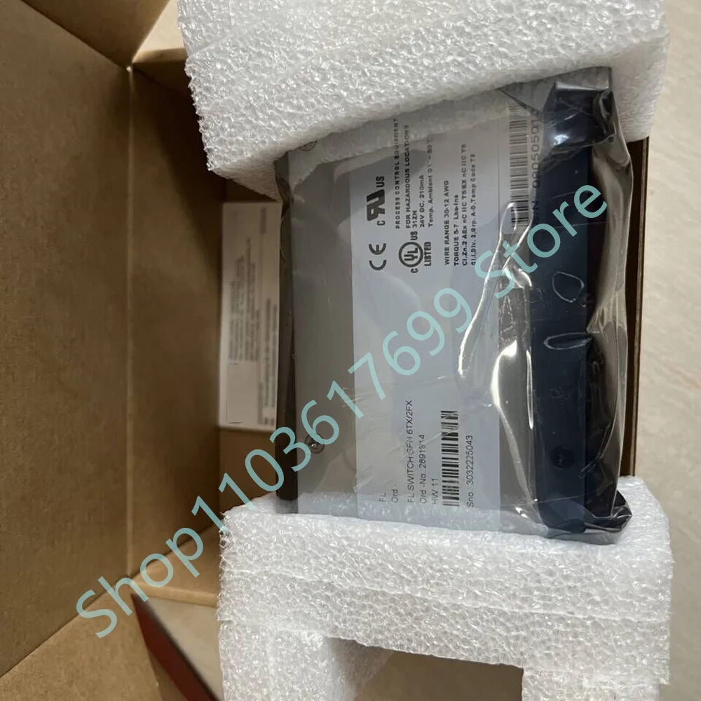 High Reliability Ethernet Industrial Switch FL SWITCH SFN 6TX/2FX 2891314