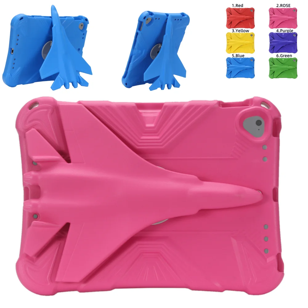 

Kids EVA Case for iPad 9.7 6th 5th pro 9.7 Air 2 1 9.7inch iPad 6 5 9.7" Rotary Aircraft Shockproof Tablet Cover with Pen Slot