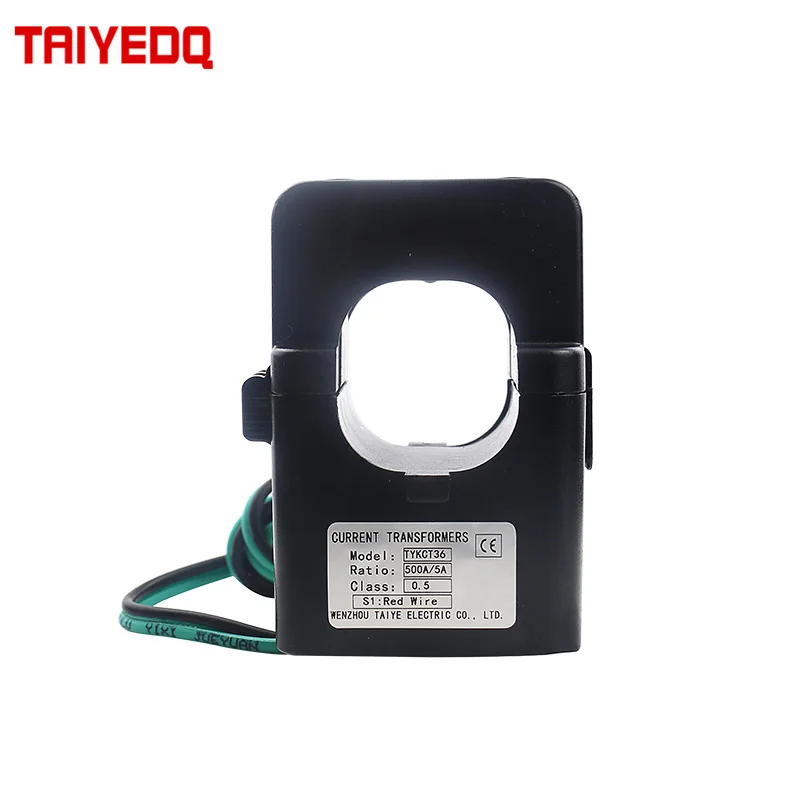 KCT-36 Split core current transformer 100A 200A 250A 300A 400A 500A 600A 0.5  Electric CT current sensor AMP Meters transformers