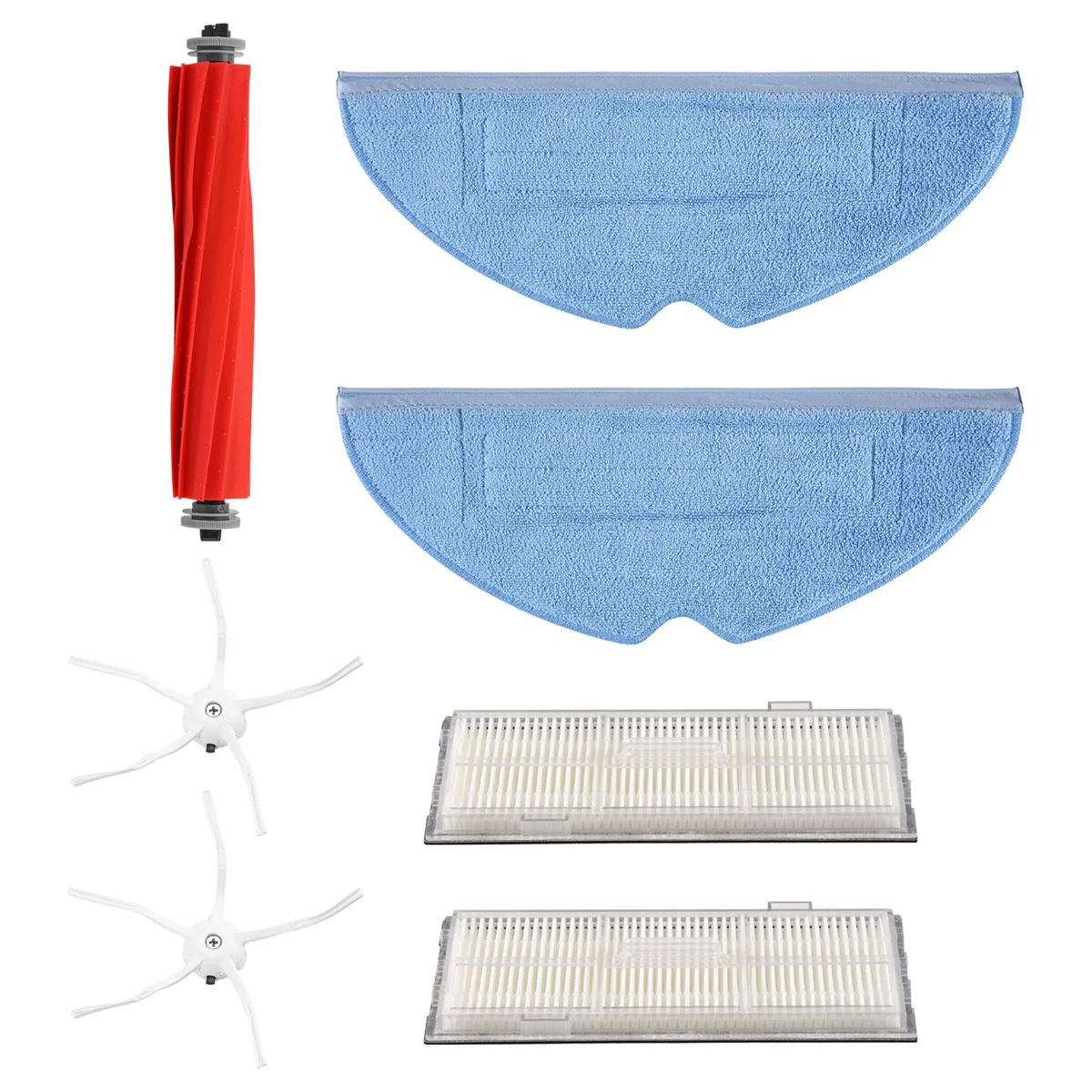 Kit d'accessoires pour aspirateur robot, brosse latérale principale, tampons de vadrouille, Hepa Pound, S7 Plus, T7S, T7S Plus