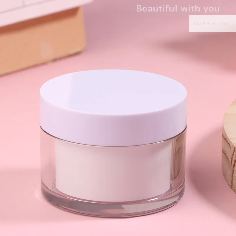 1PC Ronde Hervulbare Flessen Plastic Lege Cosmetische Pot Make-Up Container Gezichtscrème Oogschaduw Gel Zonnebrandcrème Parfum Reizen Fles