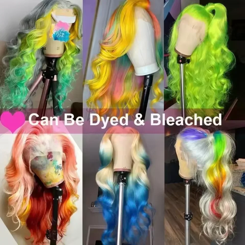 13x4 الجسم موجة 613 الدانتيل شعر مستعار أمامي شعر الإنسان 200% الكثافة شقراء الدانتيل الجبهة الباروكات شعر الإنسان 613 شعر مستعار أشقر مع شعر الطفل