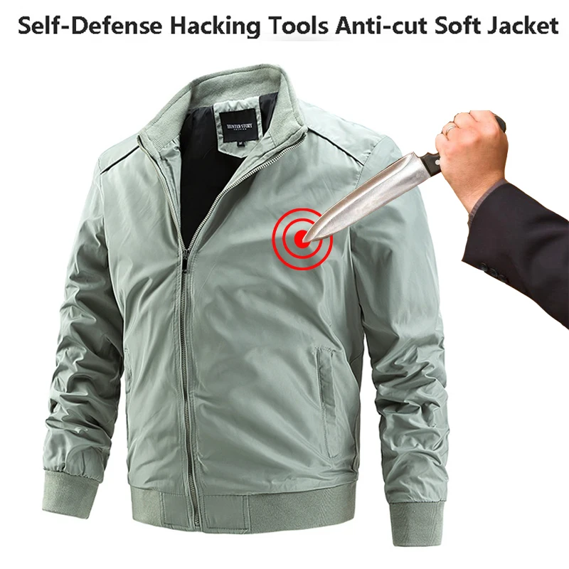 Anti Stab Clothing Soft Anti Cut Anti Stabbing Safety Clothing Anti Cut Clothing Tactical Jacket Security Officer Civil use tops