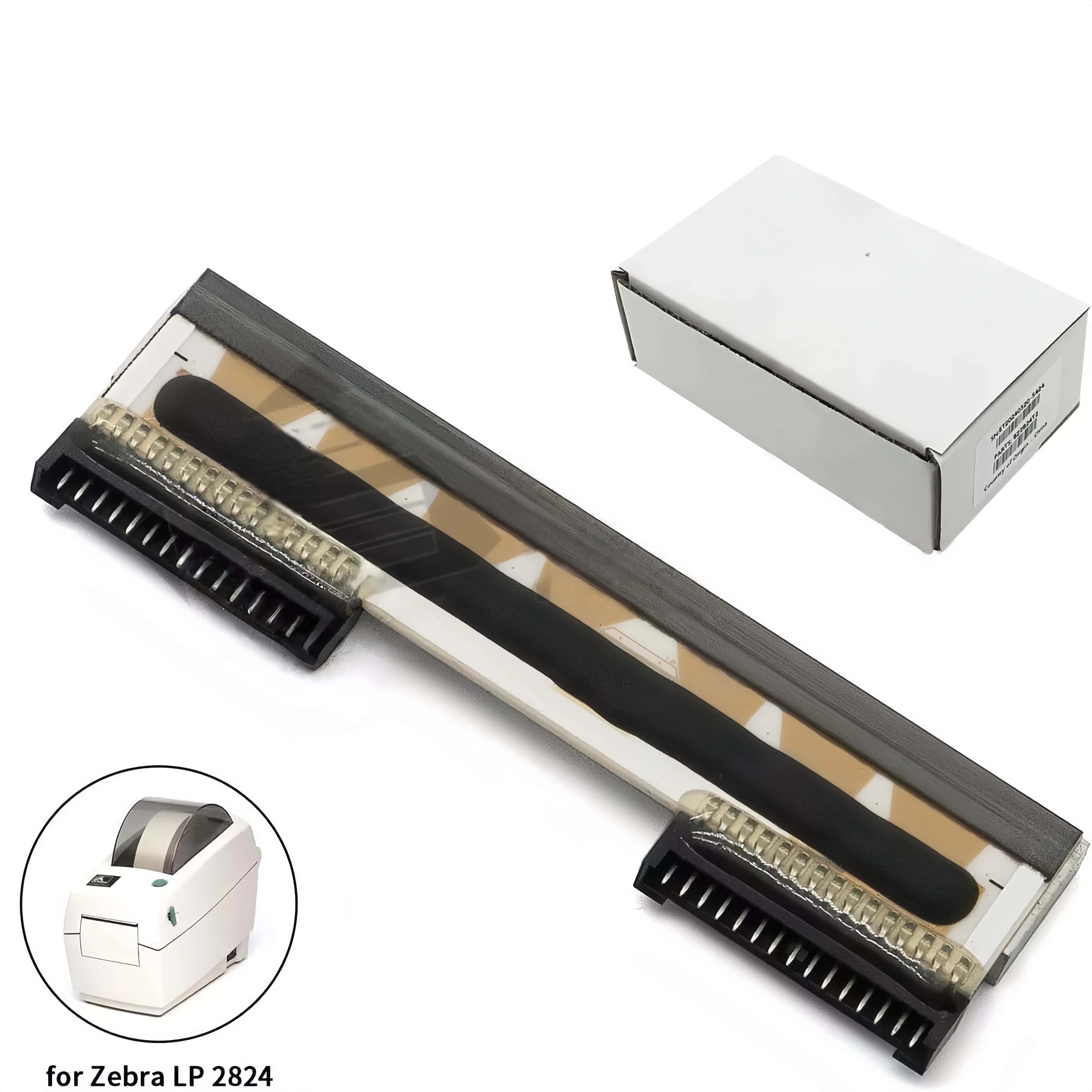 ✅New printer parts express anti drop packaging 203dpi suitable for Zebra LP2824 TLP282 G10591-102 print head✅