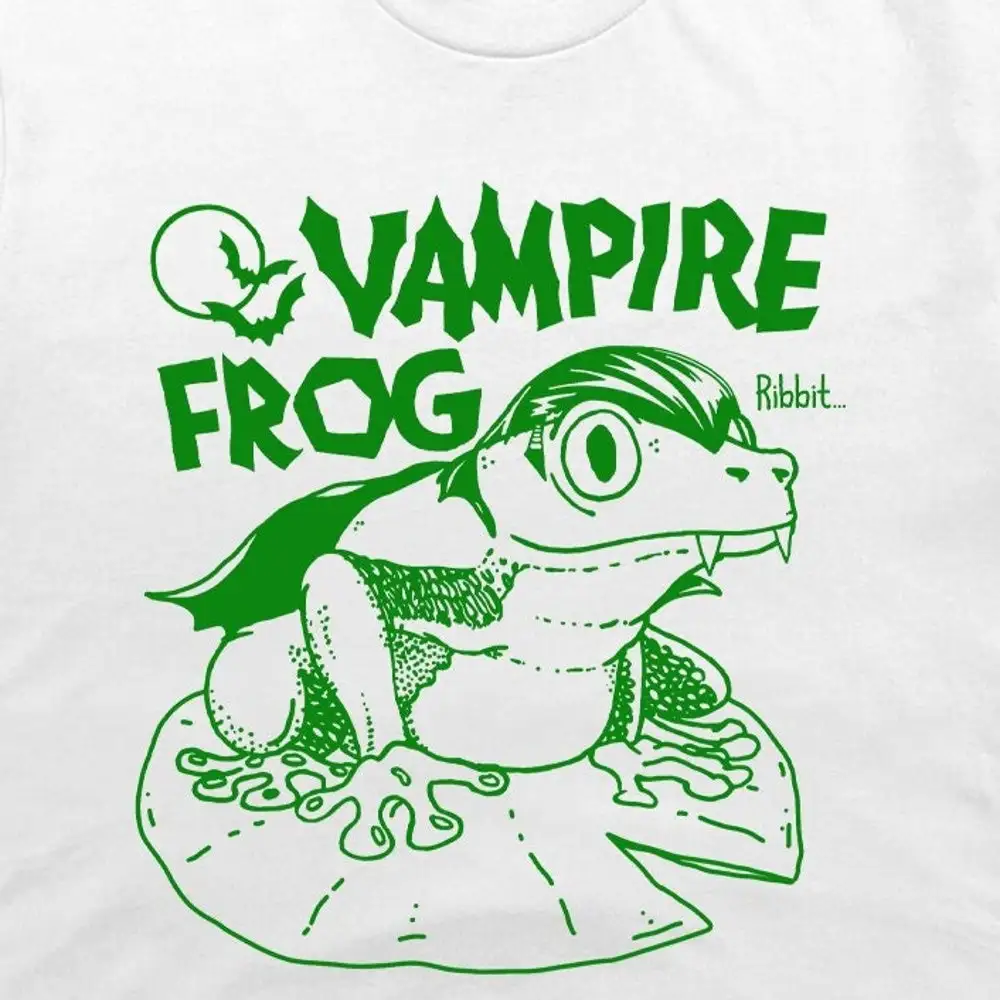 Vampire Frog T Shirt Funny Weird For Vintage Retro Dancing And Toad Cute