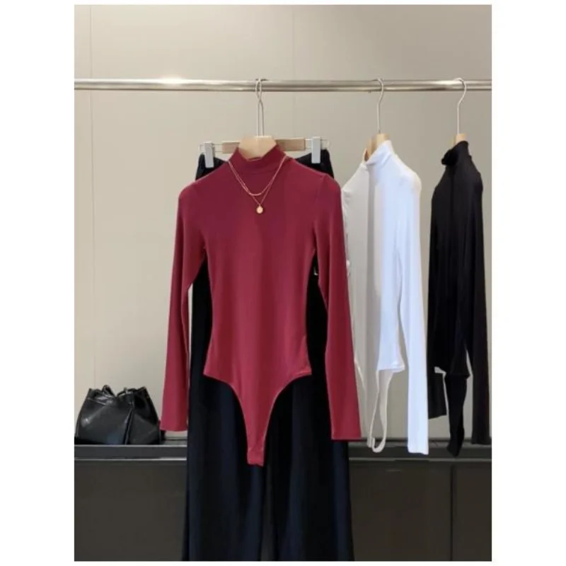 

Сексуальный облегающий цельный костюм, длинная футболка све, эластичные брюки с высокой талией, утягивающая внутренняя одежда из полиэфирного волокна с высокой талией