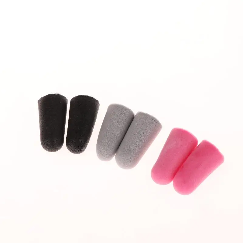 10 Pairs Sponge Work Study Sleep Aid Ear Care Reusable Travel Aircraft Noise Reduction Soft Foam Ear Plugs Anti Noise Earplugs