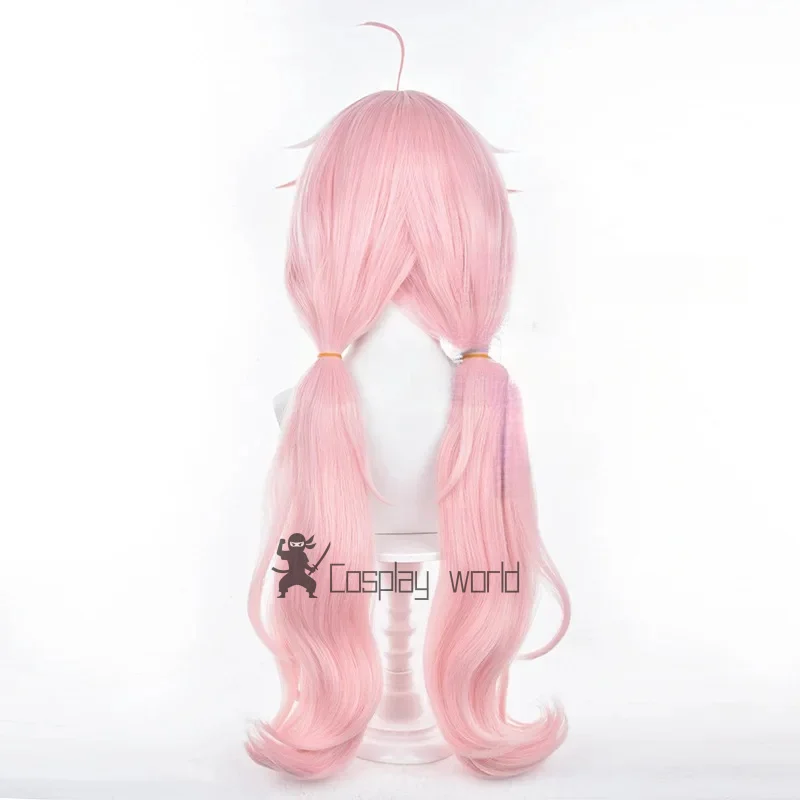 Encore Wig Wuthering Waves Cosplay 80cm Long Wigs Ponytail Heat Resistant Synthetic Hair Halloween Costume Party view 2