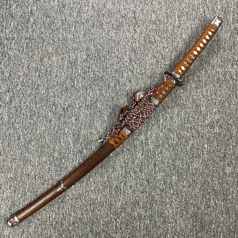 Wooden Saber Samurai Blade, Taidao Juhe  Kendo, Practice  Large Curvature, Hardcover