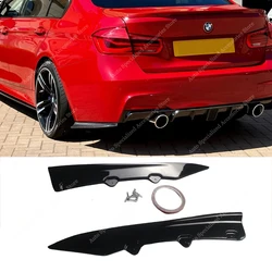 For BMW F30 Rear Bumper Diffuser Side Splitter Trim 3 Series 318i 318d 320d 325i 330i 330d 340i M Pack 2012-2019 Bodykits Tuning
