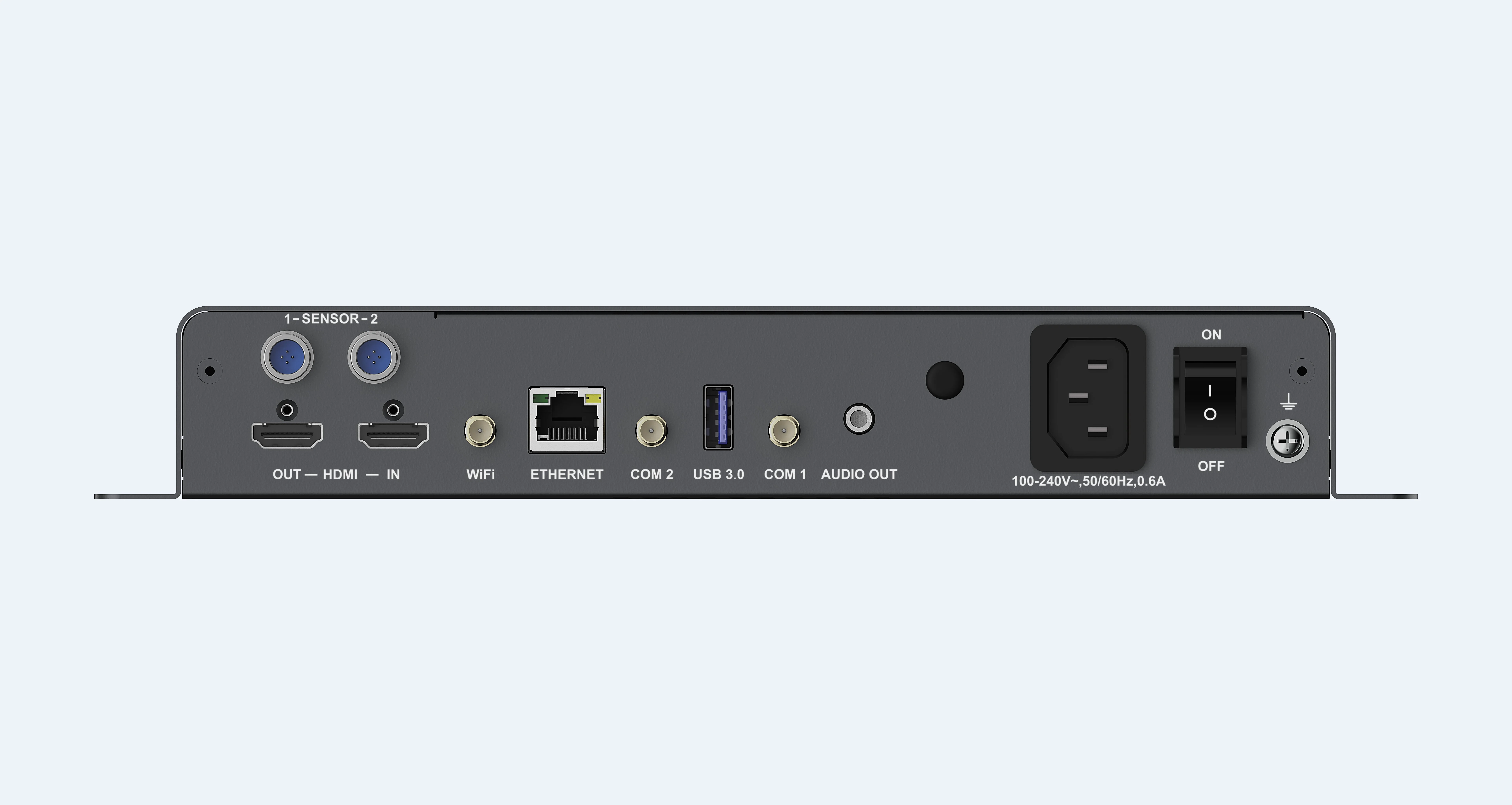 Novastar tb50 caixa de reprodução multimídia porta usb wifi hdmi controlador hub75 módulo colorido tela led processador vídeo