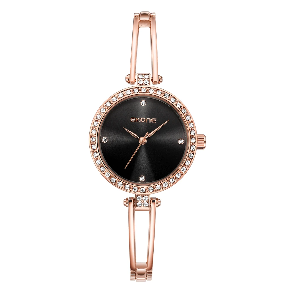 SKONE A niche light luxury mini bracelet watch with exquisite simplicity high-end feel and a starry sky women's watch