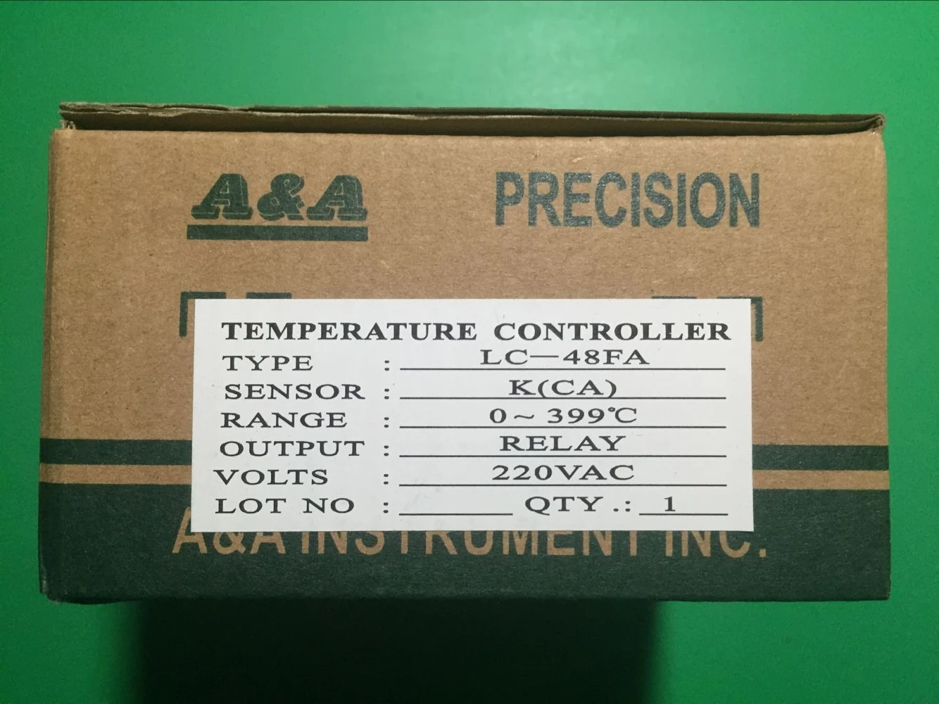 

A&A Zhuoli brand LC-48FA with alarm temperature control meter LC48FA deviation temperature control instrument with cover tempera