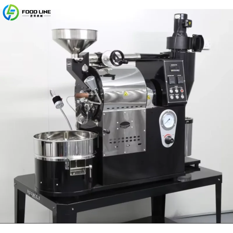 Customized Commercial Coffee Roaster Machine with Large Hopper High Capacity Bean Roasting Machine