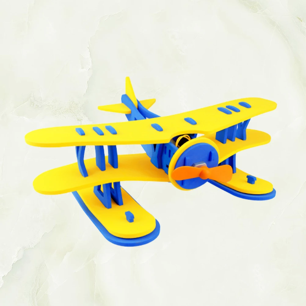 

1Pc Kids Diy EVA Water Plane Toy Seaplane Assembly Kit For Creative And Interactive Play Promoting Socialization And Imagination