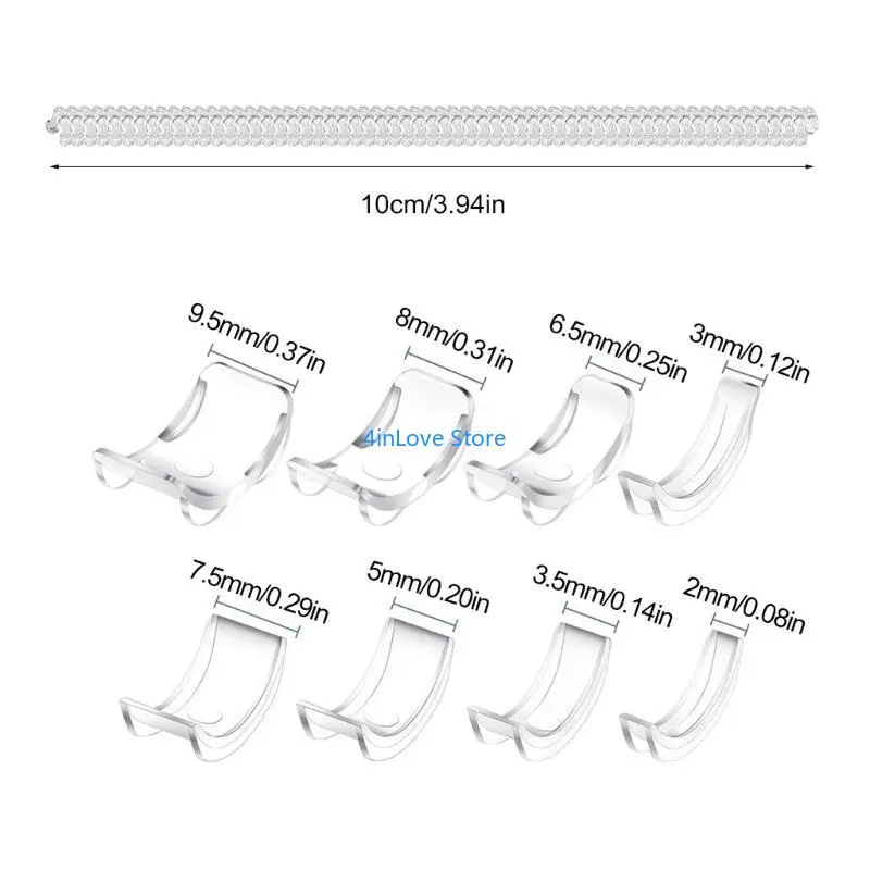 T4MD Set of 12/20 Silicone Finger Rings Inserts Adjustable Finger Rings Size Enhancer Inserts for Customizable Size