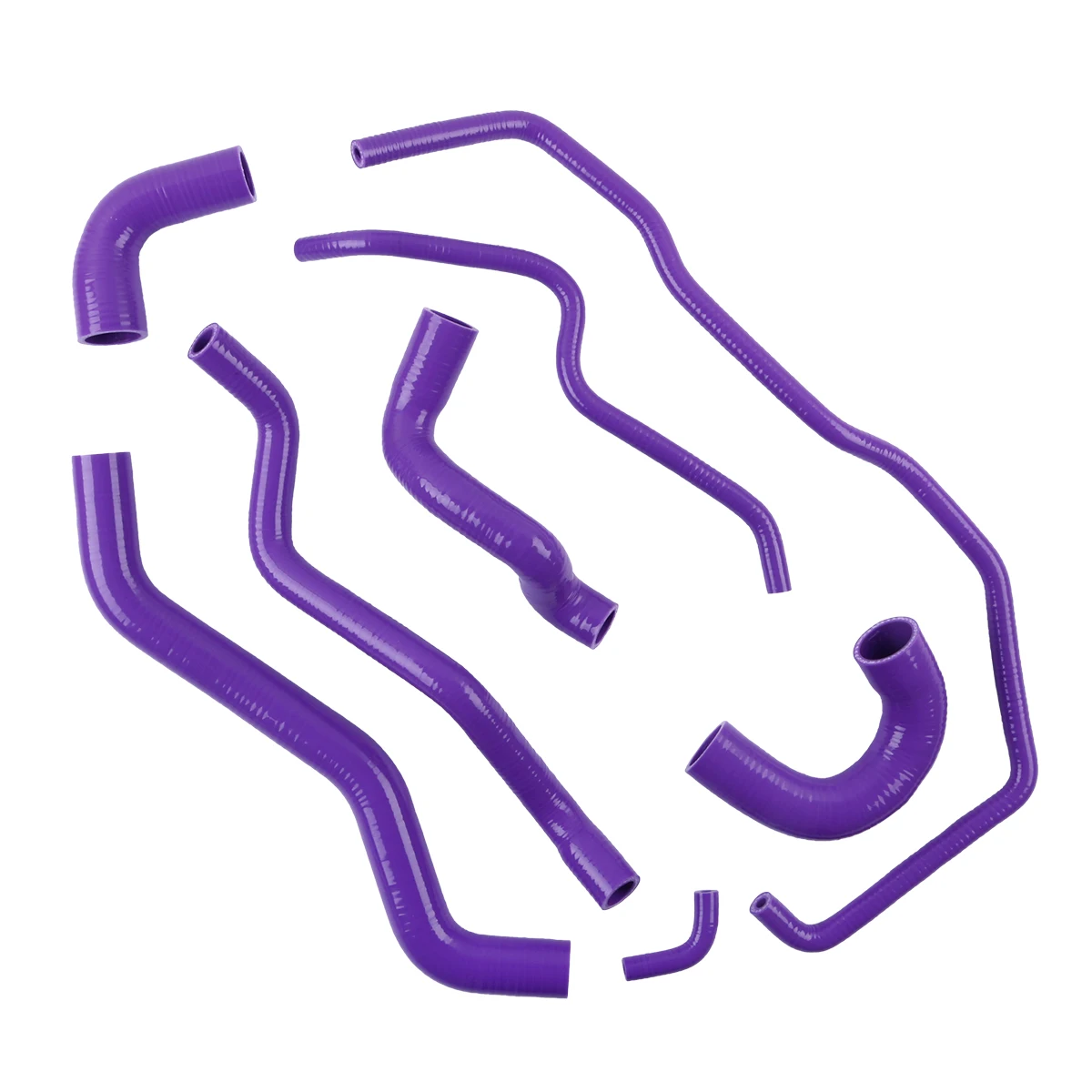 

Шланги радиаторные силиконовые для Fiat Abarth 500, 595, 695, все версии, 8 шт.