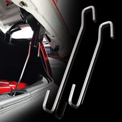 Car Trunk Stainless Steel Support Rod Door Support Hook Car Strong Support Install Hook Brace Trunk Holder Car Detailing Tool