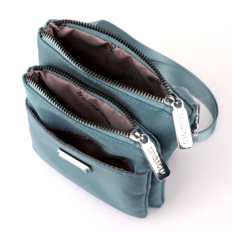 Small Women\'s Shoulder bag Mini CrossBody bag Nylon Ladies Messenger Bag Female Travel Wallet Mobile Phone Bag