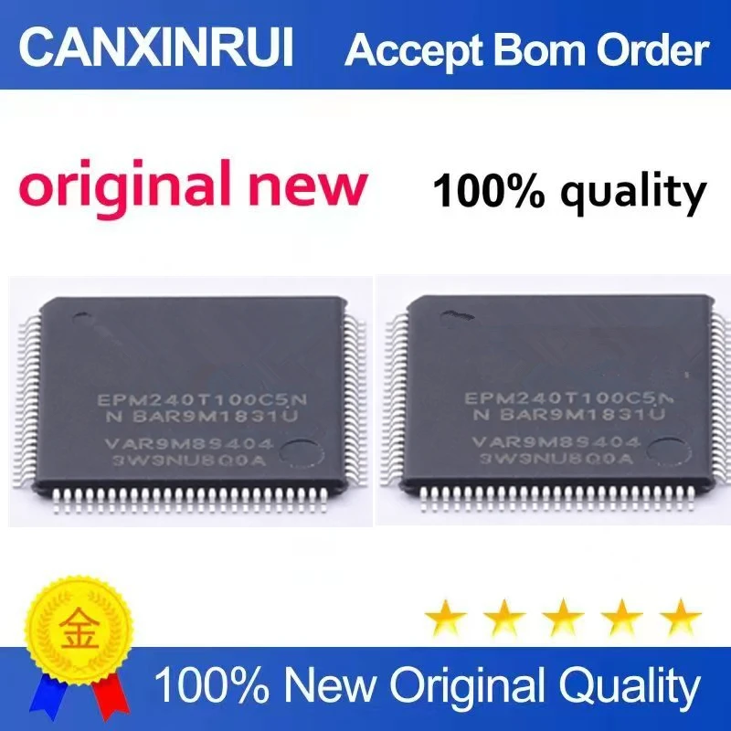 (5-100pieces)Brand new original EPM240T100C5N TQFP-100 programmable logic chip