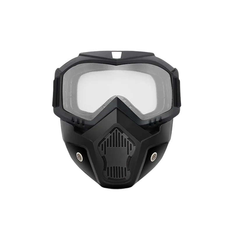 Goggles Full Face Hd Transparent Fog-proof Sand-proof Electric Welding Protective Glasses Versatile Breath-proof Windproof Mask