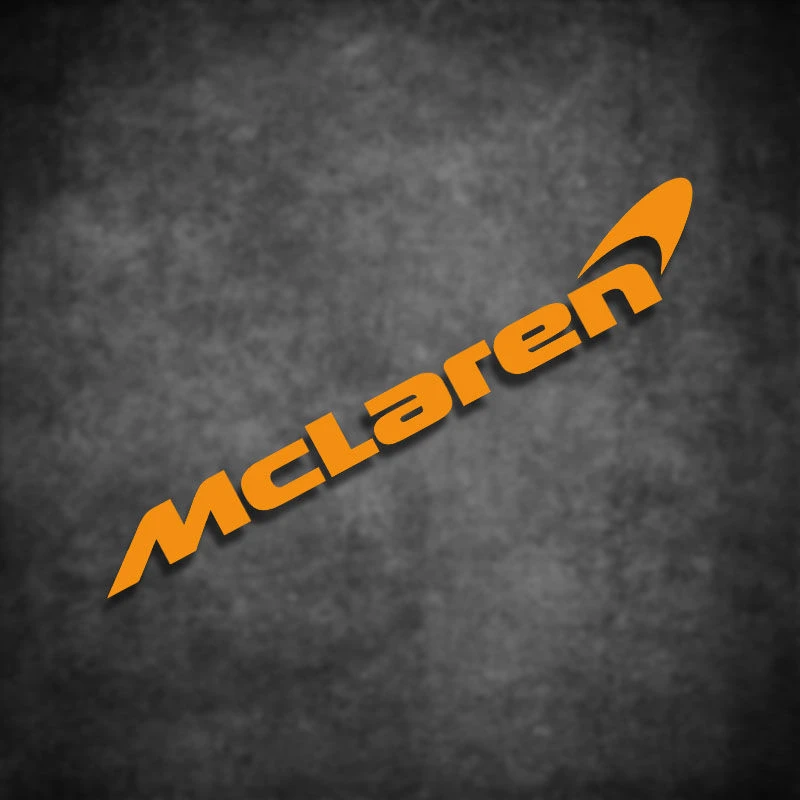 Pegatinas decorativas de modificación con logotipo de coches, reflectantes impermeables para Mclaren 720S GT 570 600LT 570GT 540C P1, accesorio Alcantara