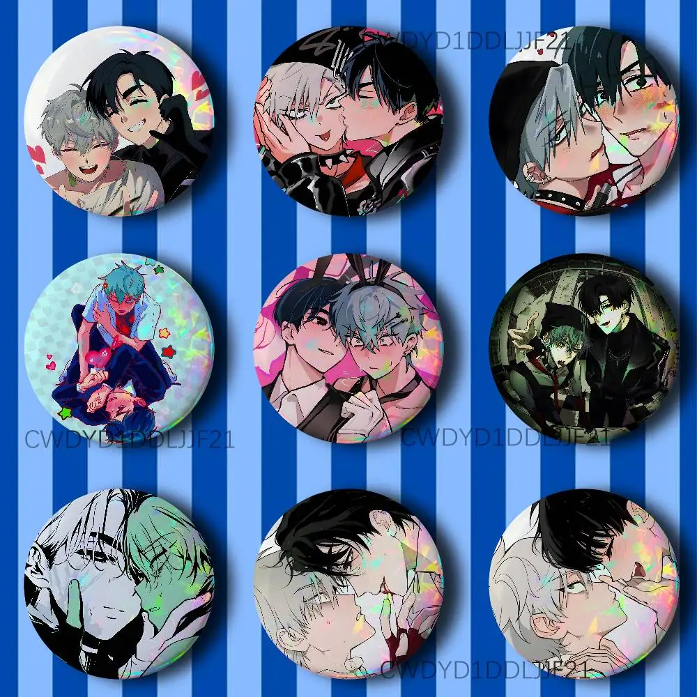 

Ivan Till A-Alien Stage Badge Brooch Figure Lapel Pins Clothes Backpack Fashion Cute Collection Decoration Display