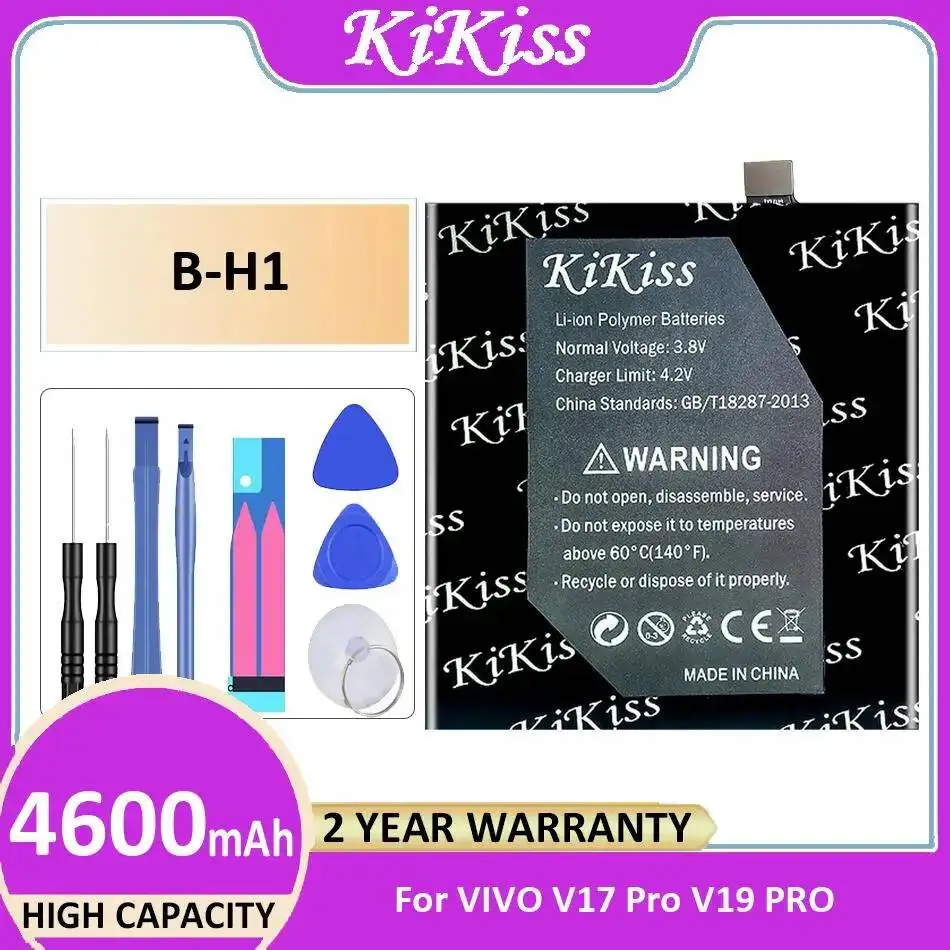 

Reliable Power Supply Replacement B-H1 4600Mah Mobile Phone Battery For Vivo V17 Pro V19
