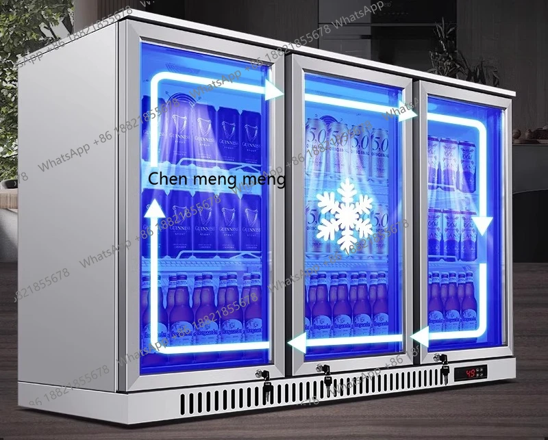 Weinbarschrank, kleiner Bier-Desktop, gekühlte Vitrine, kommerzielle Getränkekonservierung