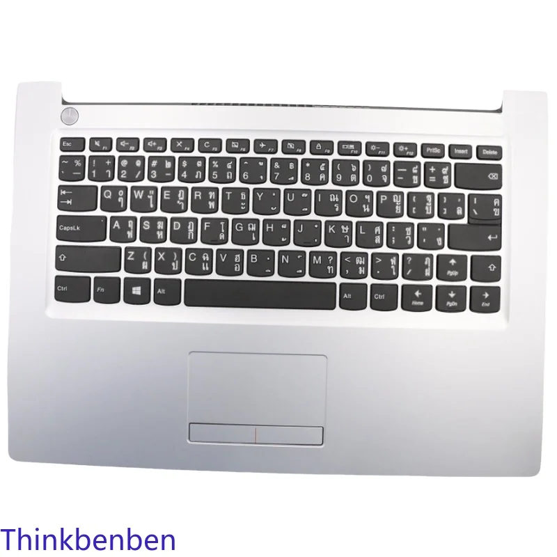th-タイシルバーキーボードアッパーケースパームレストシェルカバー-lenovo-ideapad-310-14-14isk-14ikb-14iap-5cb0l35705用