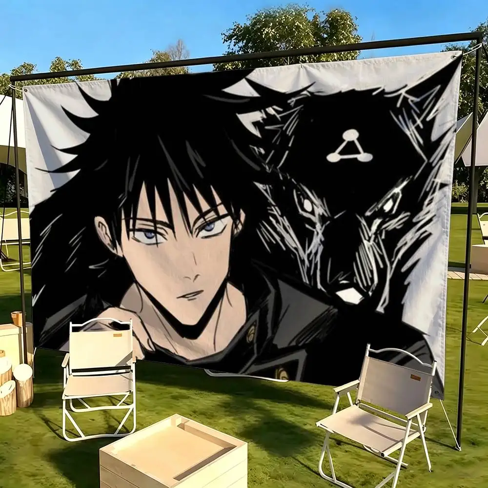Fushiguro Megumi  Flag Suitable For Party Club Outdoor Interior Wall Decoration Banner Fans Gift