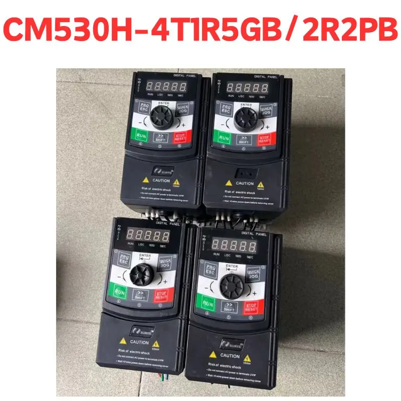 

second-hand inverter CM530H-4T1R5GB/2R2PB Test passed Fast Shipping