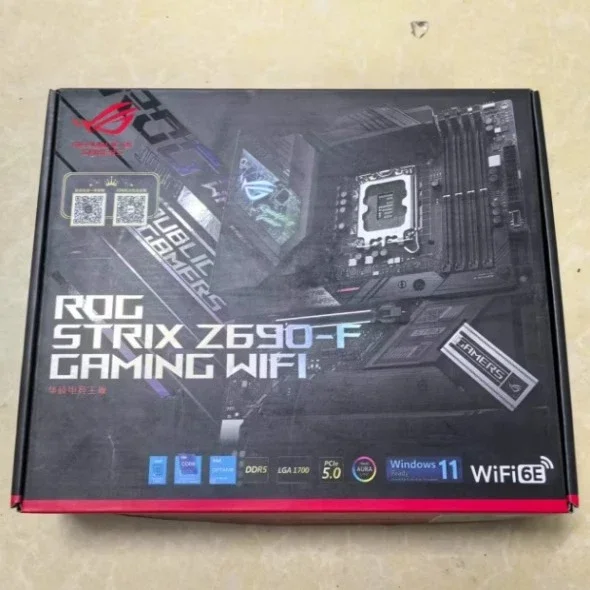 

For ASUS ROG STRIX Z690-F GAMING WIFI support 12 13th generation CPU