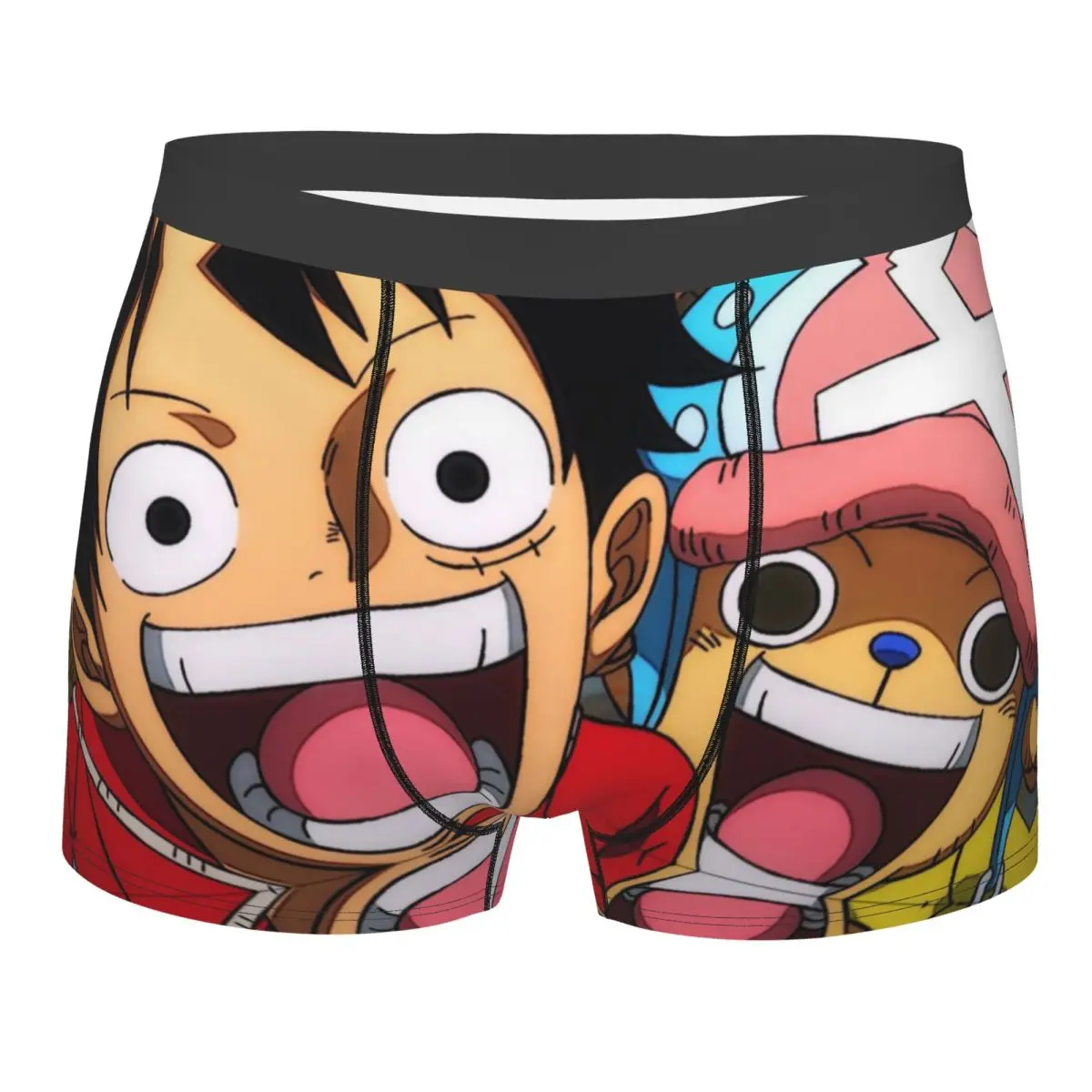

Man Luffy Zoro Tony Chopper Anime Boxers HumorousGift Underwear Boxer Underpants