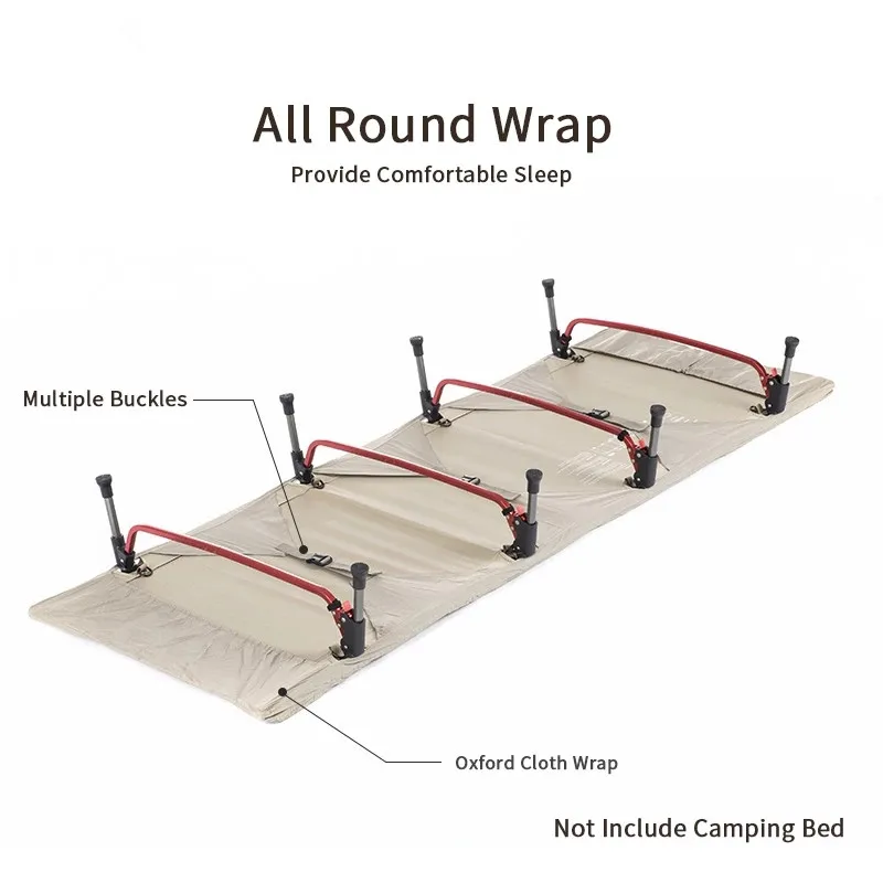 Outdoor Camping Bed Cover Cotton Ultralight Soft Portable Folding Keep Siesta Warm Camping Parts