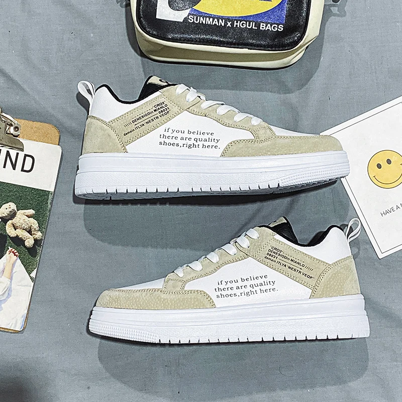 أحذية رجالية للدراجات النارية النسخة الكورية من الأحذية الرياضية العصرية