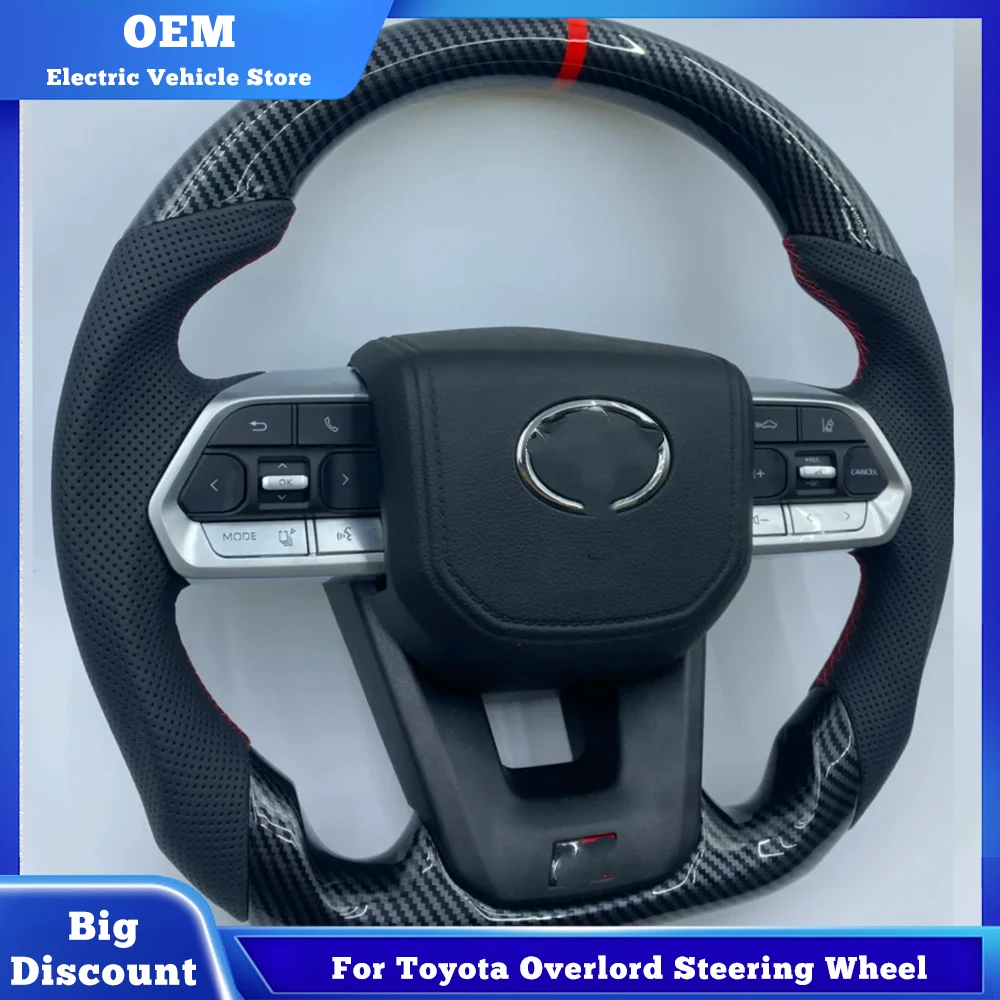 

Для Toyota рулевое колесо Toyota Overlord рулевое колесо + последняя модель LC300/Toyota Prado Land Patrol